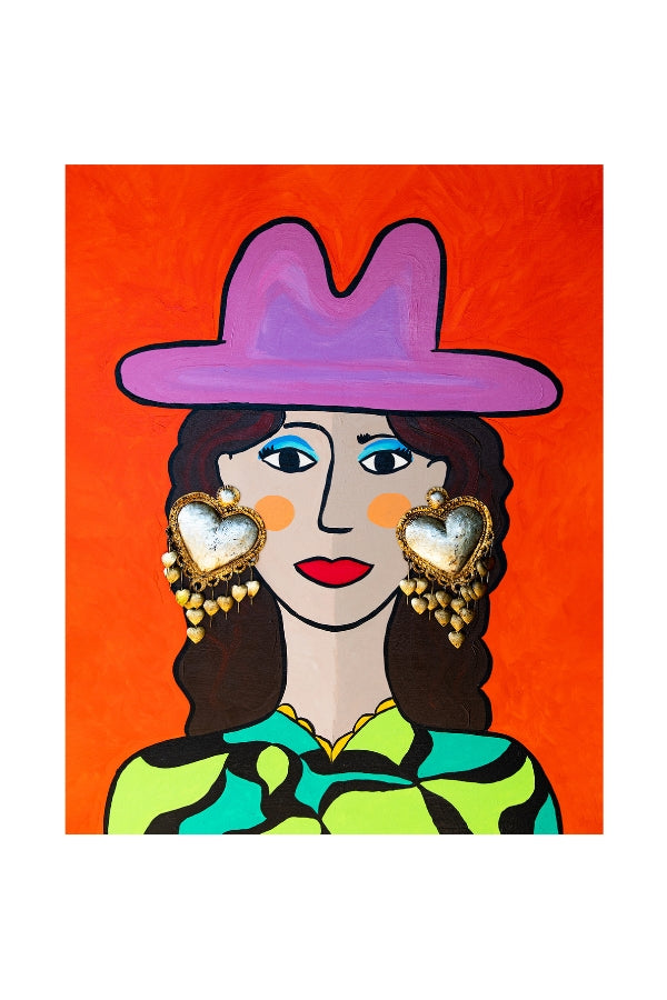 "A Woman Named Boots" Art Print