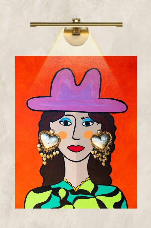"A Woman Named Boots" Art Print