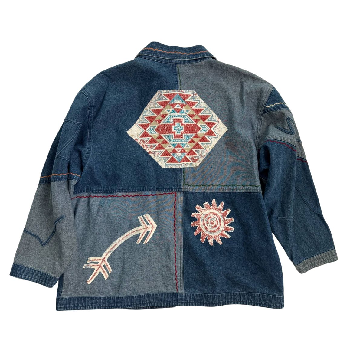 Denim | Southwest Patchwork Jacket