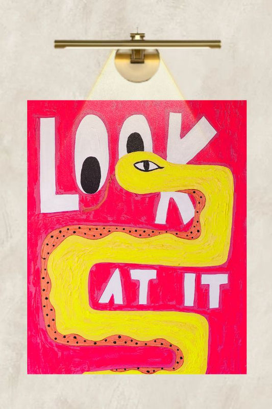 "Look At It" Art Print